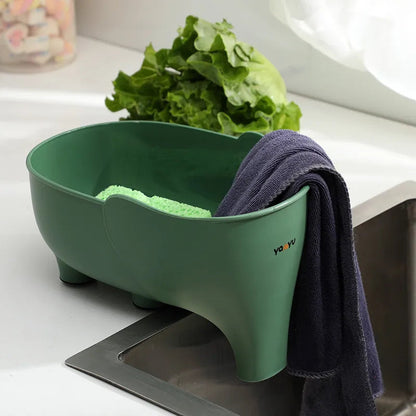 Decorative Elephant Drain Basket - Wholesalus