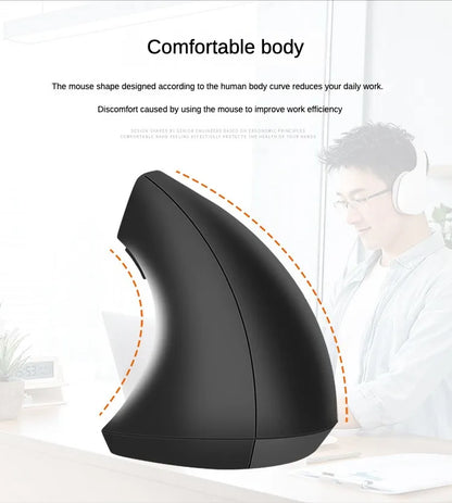 Ergonomic Wireless Vertical Mouse - Wholesalus