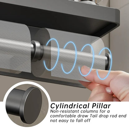 Wall-Mounted Aluminum Alloy Tissue holder - Wholesalus