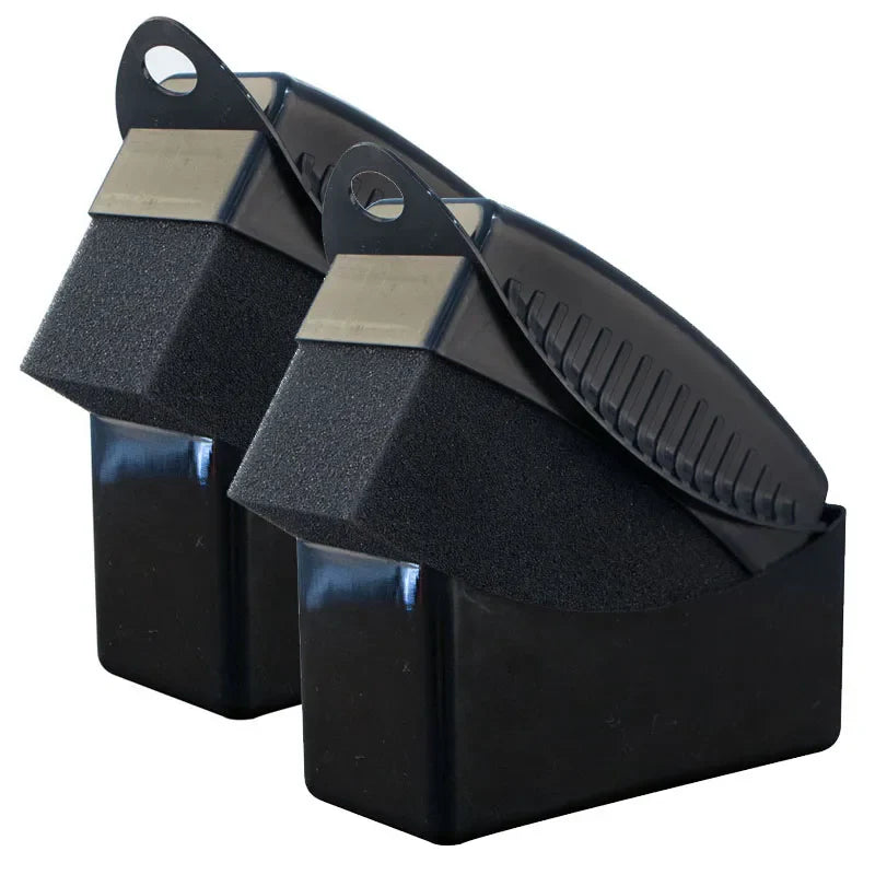 Waxed And Oiled Sponge Brush - Wholesalus