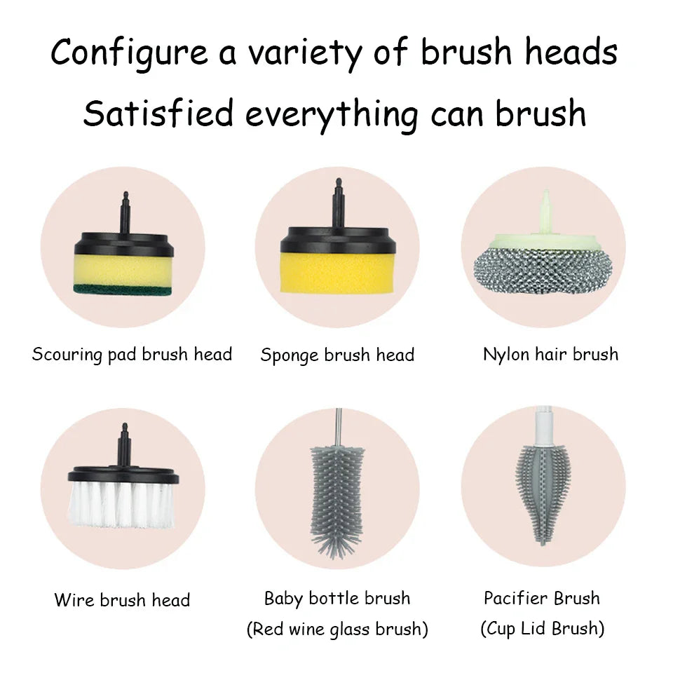 Multipurpose Electric Cleaning Brush