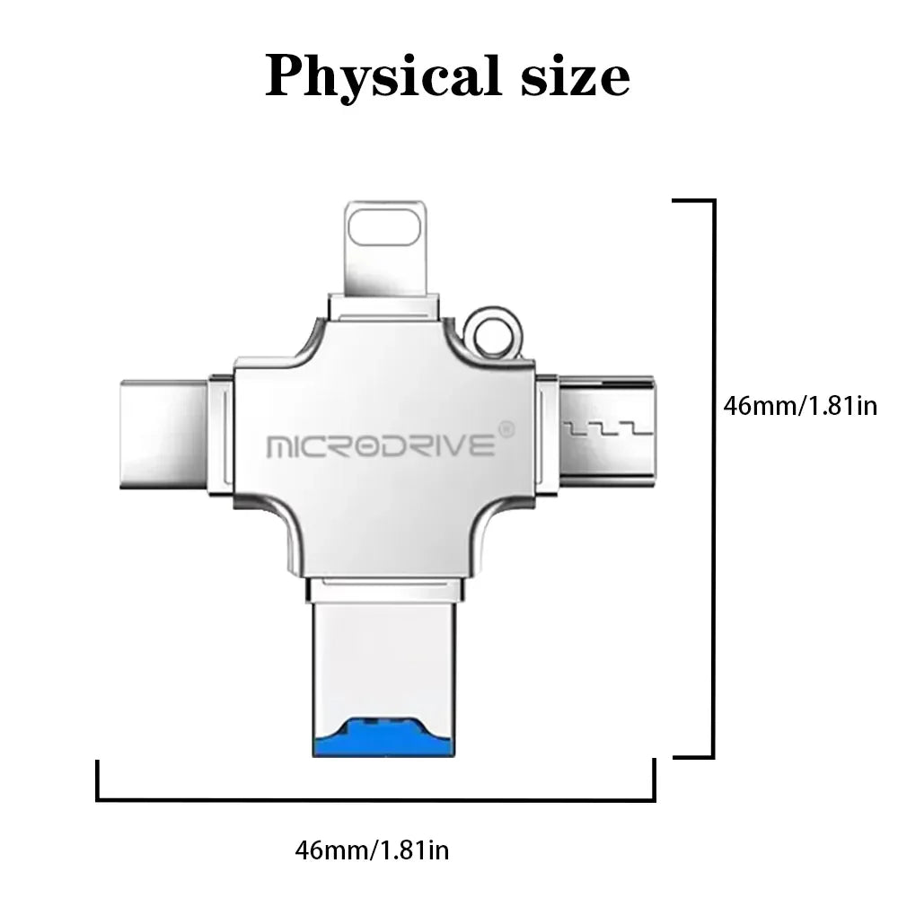 4 in 1 Memory Disk Flash Drive