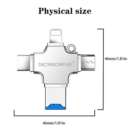 4 in 1 Memory Disk Flash Drive - Wholesalus
