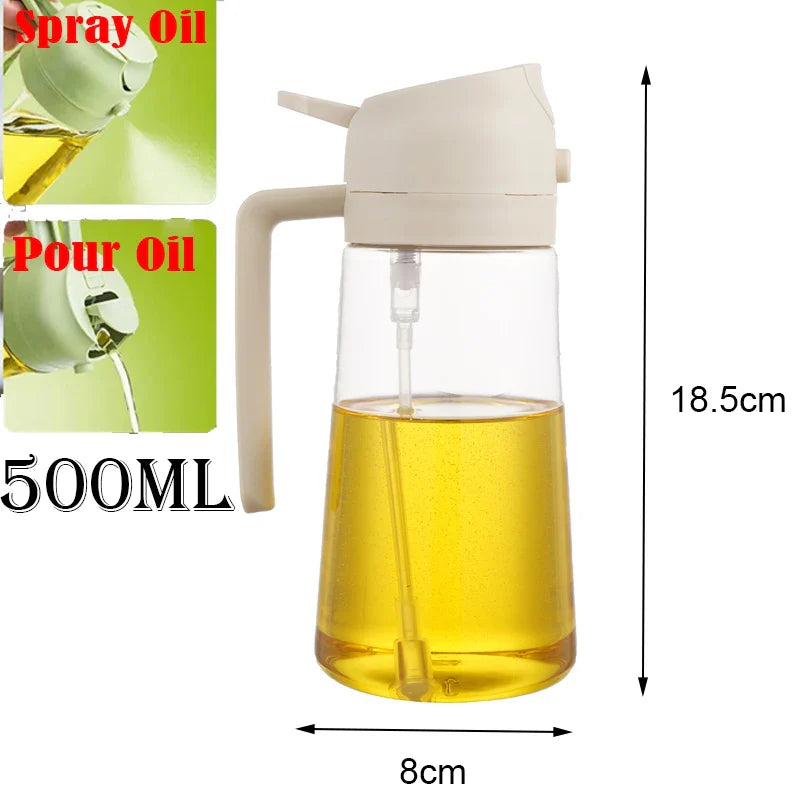 2 in 1 Oil Sprayer Bottle