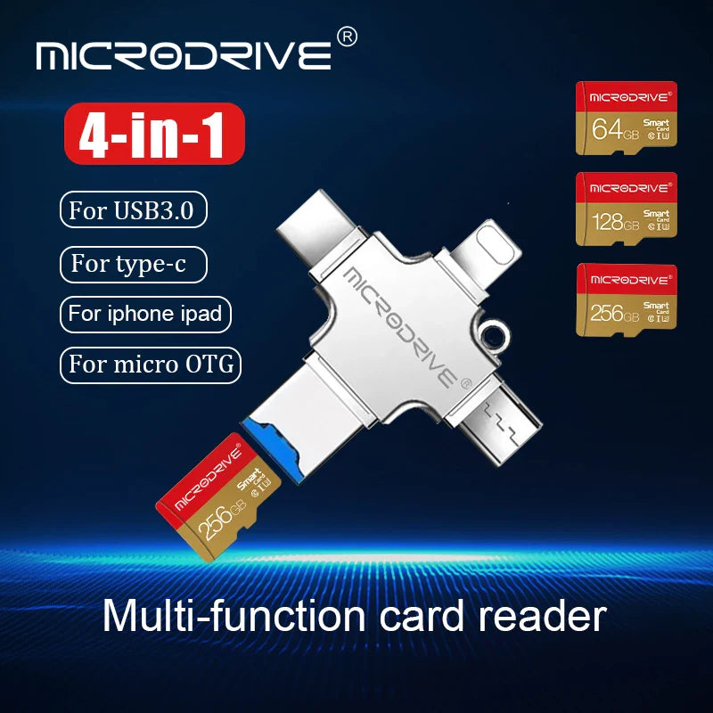 4 in 1 Memory Disk Flash Drive