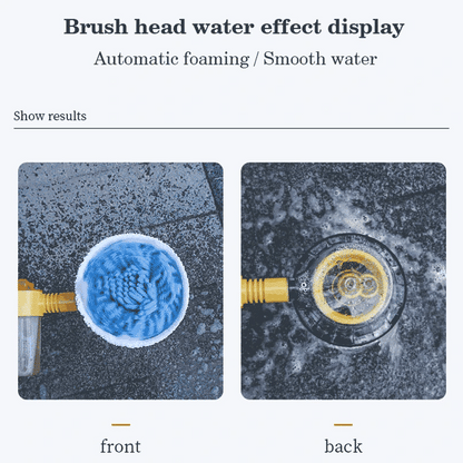 Multifunctional Car Rotary Wash Brush Kit - Wholesalus