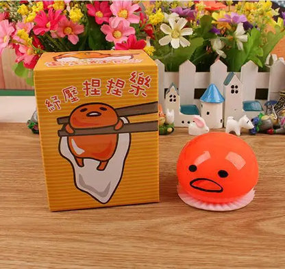 Squishy Puking Egg Yolk Squeeze Ball - Wholesalus