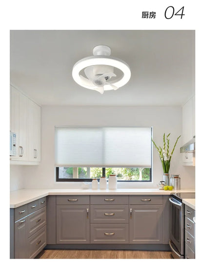 2 in 1 Swivel Fan LED Lamp - Wholesalus
