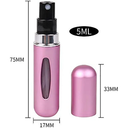 Refillable Perfume Atomizer Bottle 5Pcs - Wholesalus