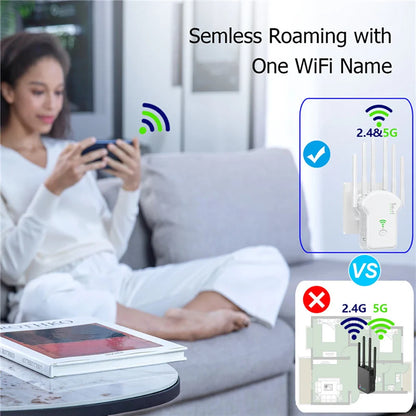 Wireless WiFi Signal Booster - Wholesalus