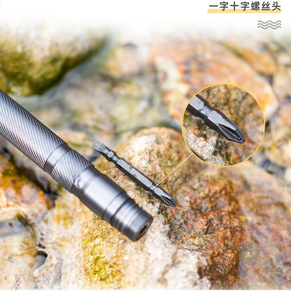 Multifunctional Aluminium Alloy Hiking Stick - Wholesalus