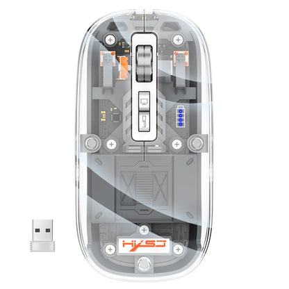 Transparent Wireless Bluetooth Mouse - Wholesalus