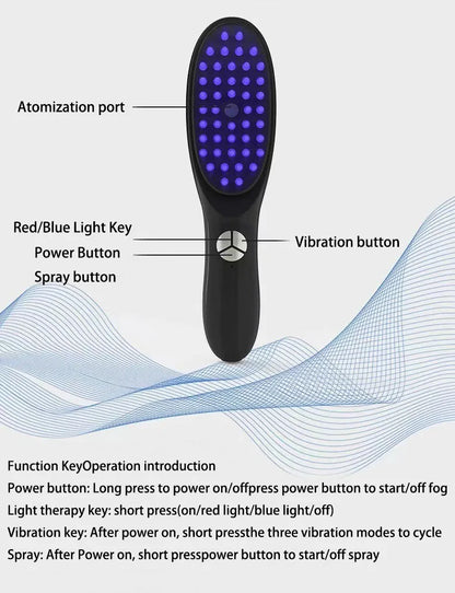 Electric Spray Massage Comb - Wholesalus