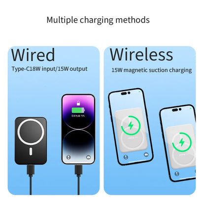 Magnetic Wireless Power Bank with Kickstand - Wholesalus
