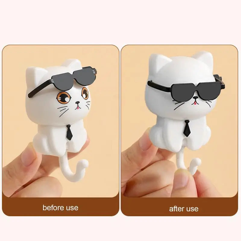 CatCharm Stick-On Key Hook