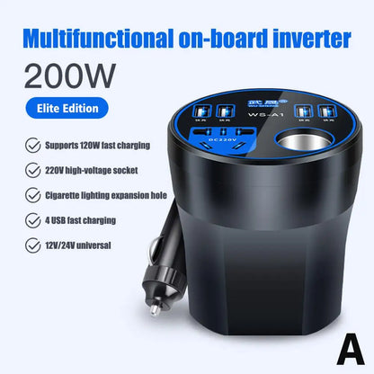 Car Multi-functional Charging Adapter - Wholesalus