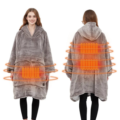 Heating oversized Hoodie - Wholesalus