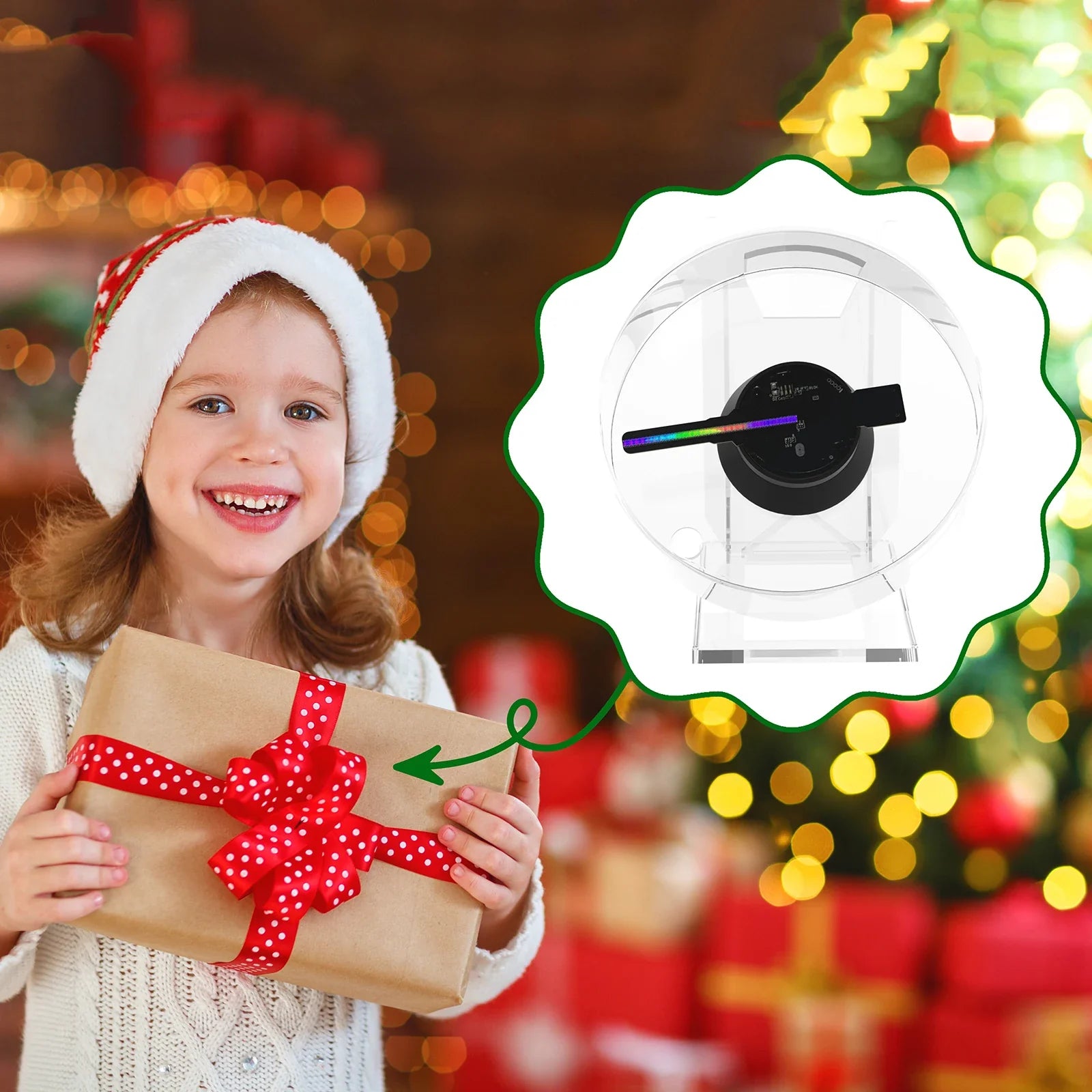 Mini 3D Holographic Projector - Wholesalus