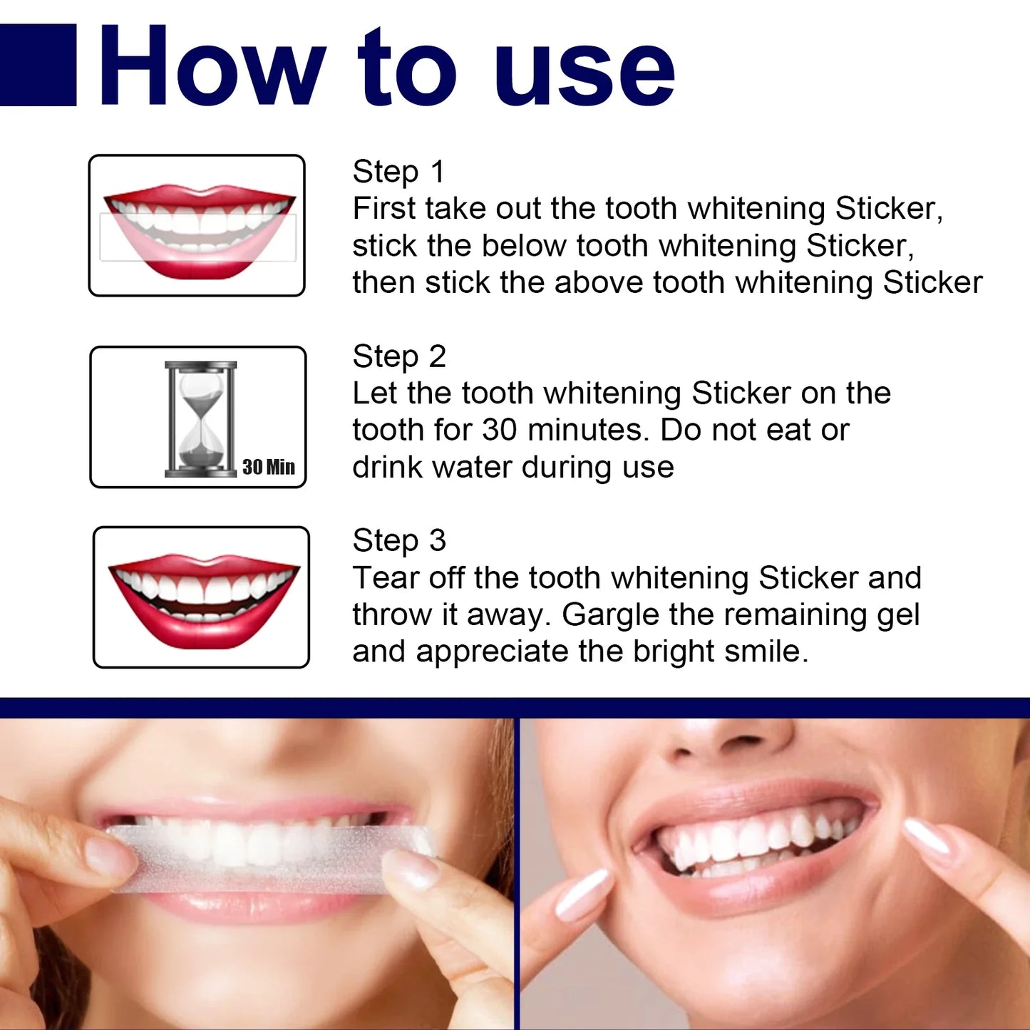 Teeth Whitening Strips - Wholesalus
