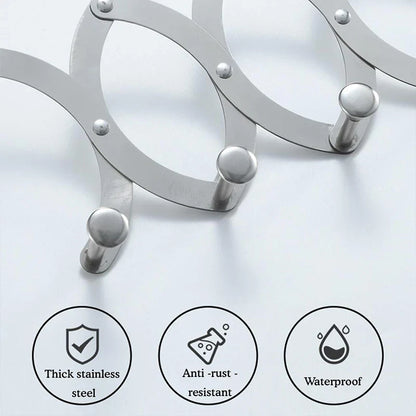Retractable Metal Clothes Hanger - Wholesalus