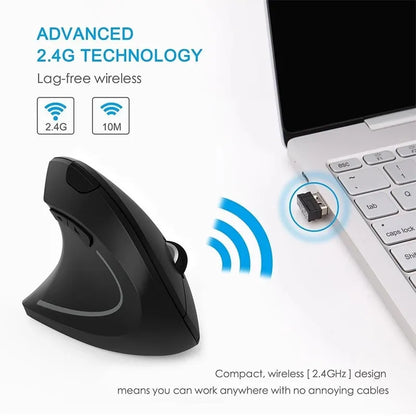 Ergonomic Wireless Vertical Mouse - Wholesalus