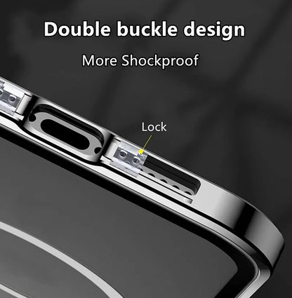 Double Sided Magnetic Glass Anti-Peep Mobile Case - Wholesalus