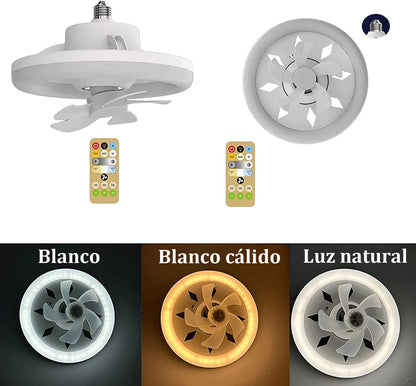 2 in 1 Swivel Fan LED Lamp - Wholesalus