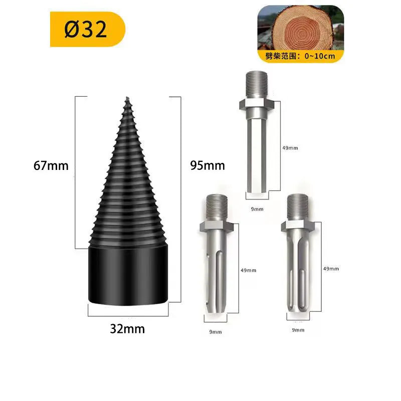 Wood Splitter Drill Bit