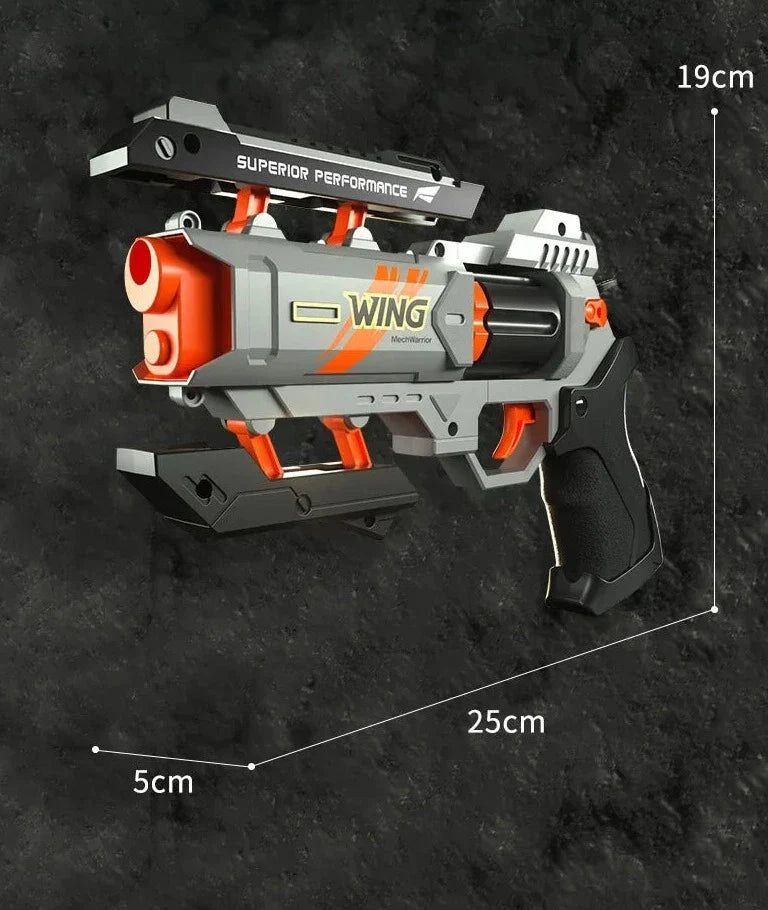 Soft Bullet Revolver Gun Toy