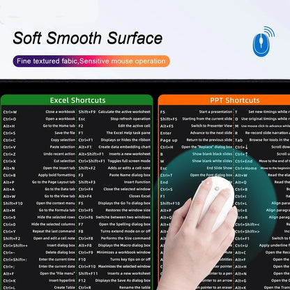 Shortcut Keys Mouse Pad - Wholesalus