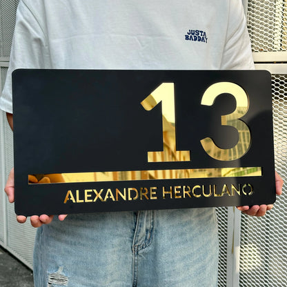 Customized Acrylic Laser Cut Sign Plate - Wholesalus