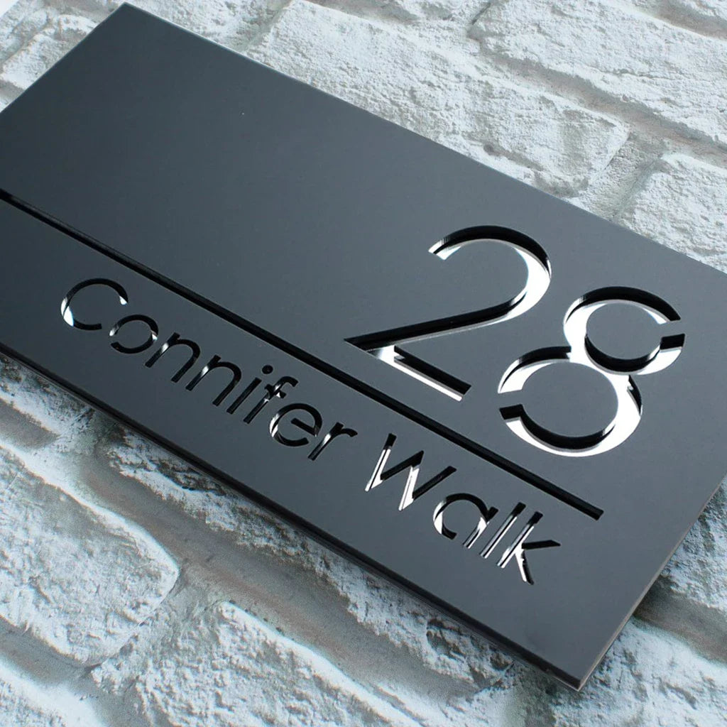 Customized Acrylic Laser Cut Sign Plate - Wholesalus
