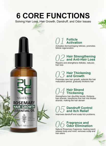 Rosemary Hair Growth Essential Oil - Wholesalus