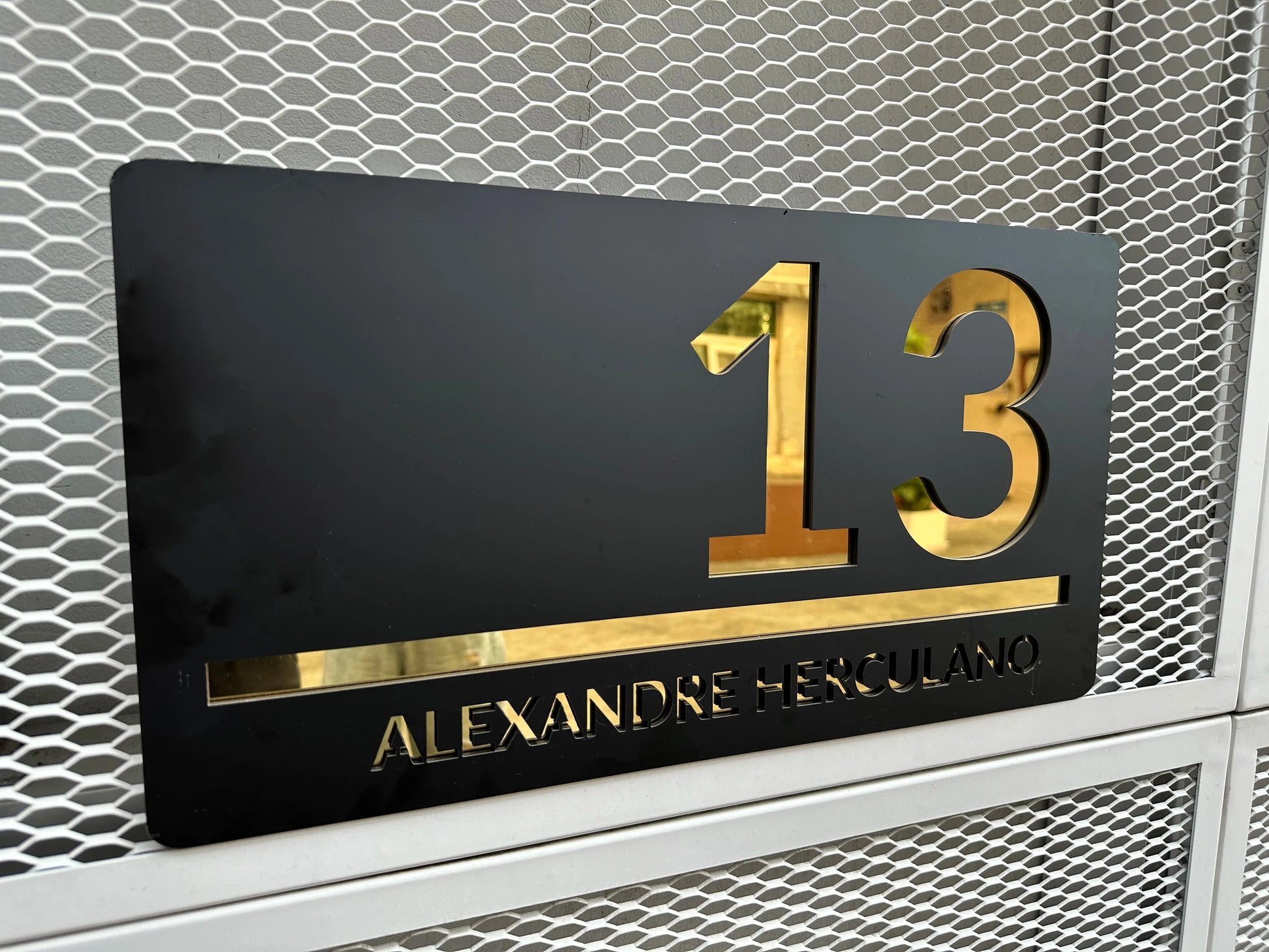Customized Acrylic Laser Cut Sign Plate - Wholesalus