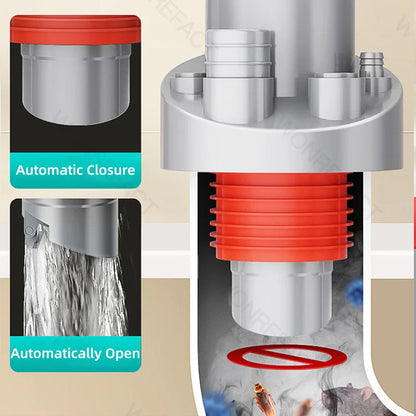 Anti odor Sink Drain Pipe Connector - Wholesalus