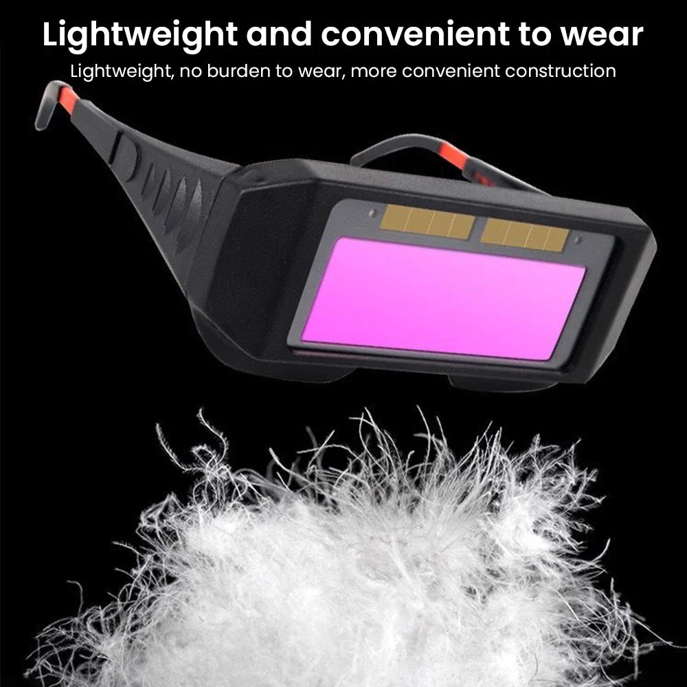 Solar Powered Welding Glasses