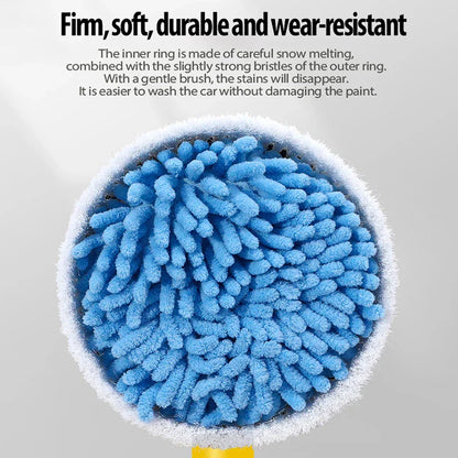 Multifunctional Car Rotary Wash Brush Kit - Wholesalus