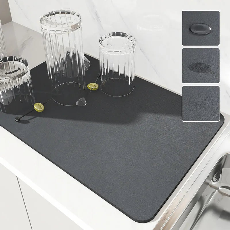 Kitchen Countertop Water Absorbent Mat - Wholesalus
