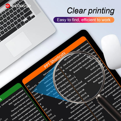 Shortcut Keys Mouse Pad - Wholesalus