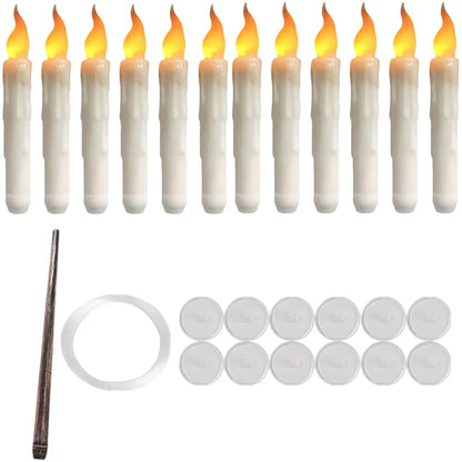 LED Candles with Magic Wand - Wholesalus