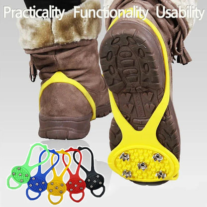 Anti-Skid Snow Climbing Spikes 1 Pair - Wholesalus
