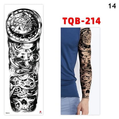 Full Arm Temporary Tattoos - Wholesalus