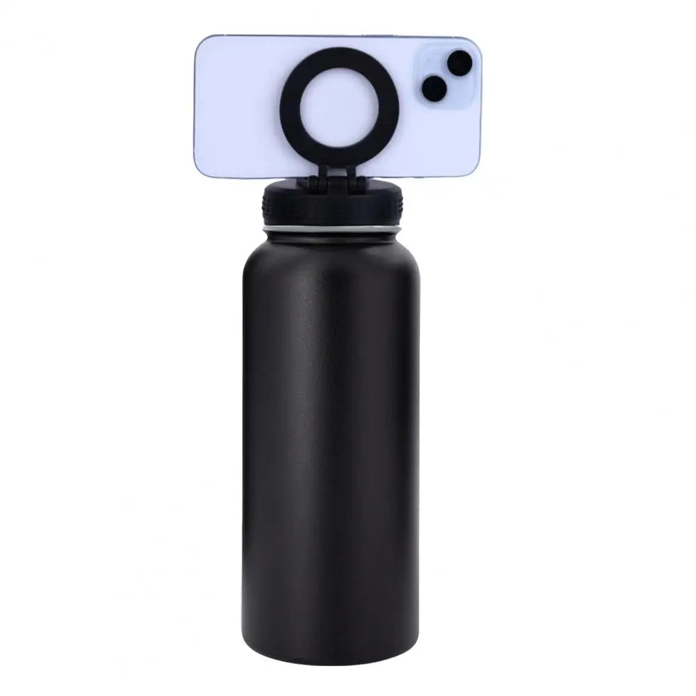 Insulated Water Bottle Magnetic Phone Holder