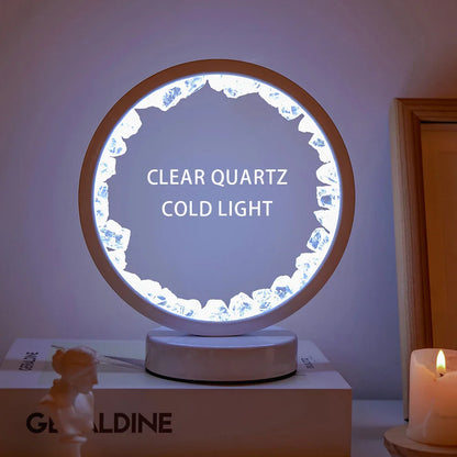 Natural Gemstone Crystal Lamp - Wholesalus