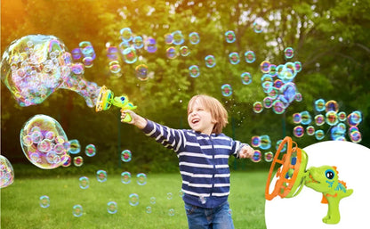 Dinosaur Bubble Gun Machine Toy - Wholesalus
