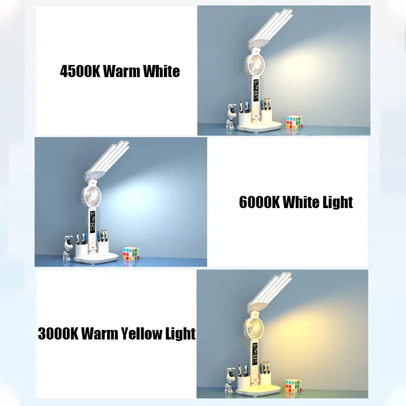Multifunctional 3 in 1 Desk LED Lamp - Wholesalus