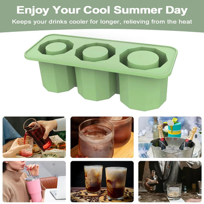 Stanley Cup Silicone Ice Mold with Lid - Wholesalus