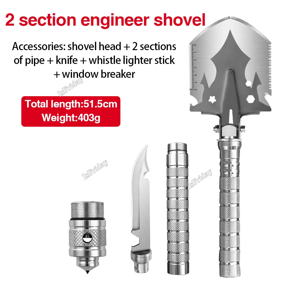 Multifunctional Outdoor Camping Shovel - Wholesalus