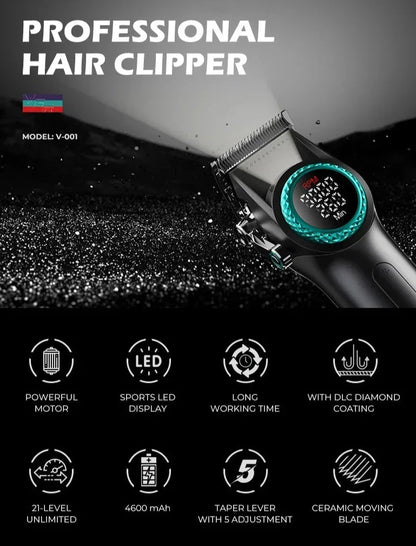 Professional Cordless Hair Trimmer - Wholesalus