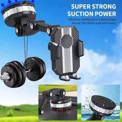Car Suction Cup Adjustable Mobile Holder - Wholesalus